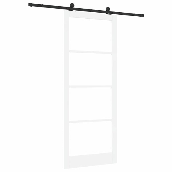Liukuovi ORKDAL 93 x 232 cm Täysi mänty ja lasi