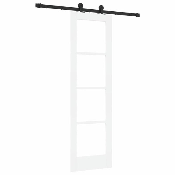 Liukuovi ORKDAL Valkoinen 61 x 198,5 cm Täysi mänty ja lasi
