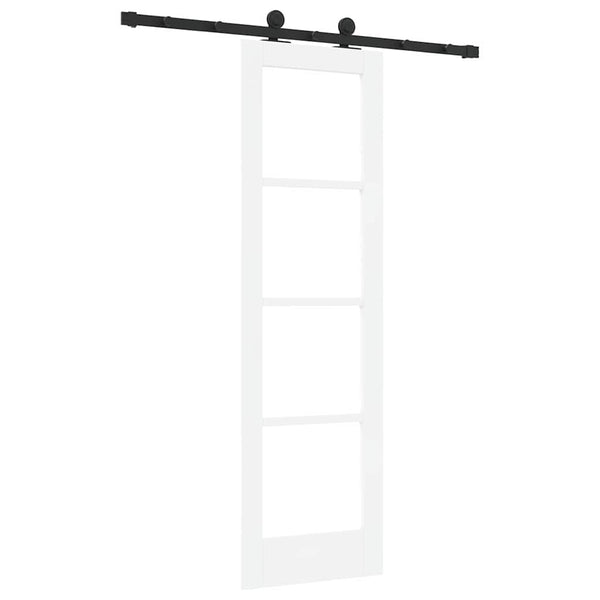 Liukuovi ORKDAL Valkoinen 61 x 198,5 cm Täysi mänty ja lasi