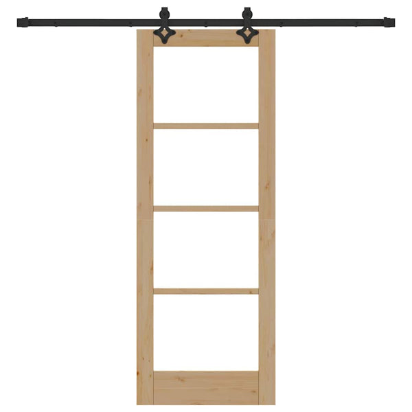 Liukuovi ORKDAL 73,5 x 198,5 cm Täysi mänty ja lasi