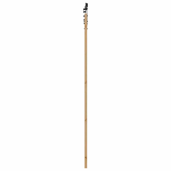 Liukuovi ORKDAL 93 x 232 cm Täysi mänty ja lasi Luonnollinen