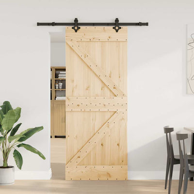 Liukuovi asennustarvikkeineen Graganel 85x210cm (mänty)