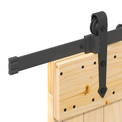 Liukuovi asennustarvikkeineen Tiuca 85x210cm (mänty)