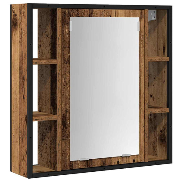 Kylpyhuonekalustesetti 2 kpl Ruskea 60 x 30 x 60 cm