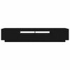 TV-tasosetti 2 pcs Musta 200 x 35 x 40 cm Tekninen puu
