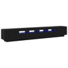 TV-tasosetti 3 pcs Musta 260 x 35 x 40 cm Tekninen puu
