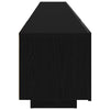 TV-tasosetti 3 pcs Musta 260 x 35 x 40 cm Tekninen puu