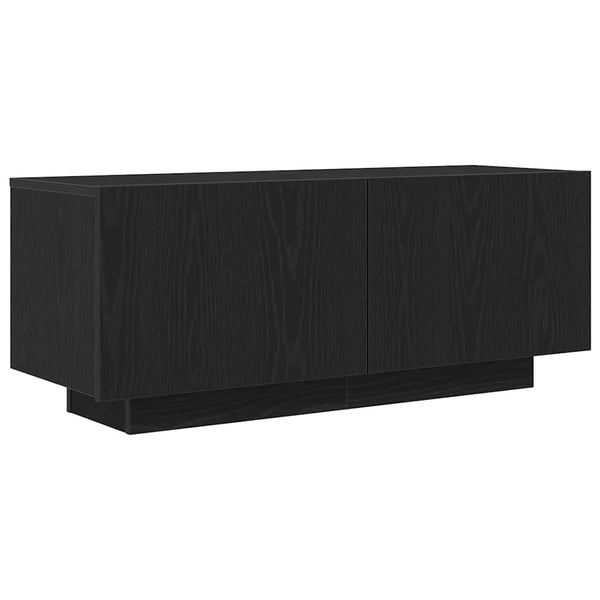 TV-tasosetti 3 pcs Musta 300 x 35 x 40 cm Tekninen puu