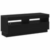 TV-tasosetti 3 pcs Musta 300 x 35 x 40 cm Tekninen puu