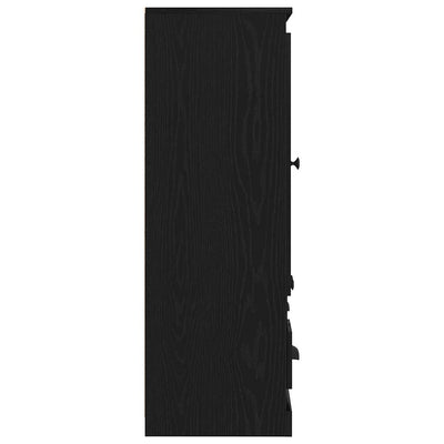 Yläkaappi Musta tammi. 132 x 35.5 x 103.5 cm Tekninen puu