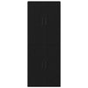 Seinäkaappi 2 pcs Musta tammi 69.5 x 34 x 90 cm Tekninen puu