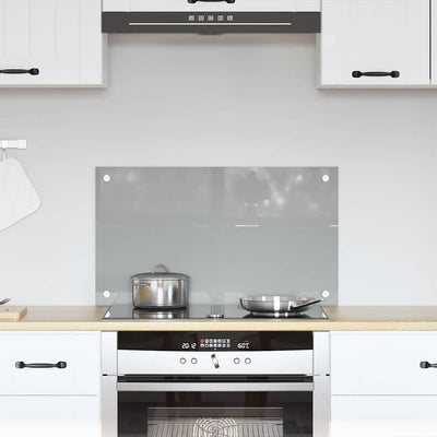 Vaaleanharmaa keittiön suojapaneeli Persephona 70x40x0.6cm