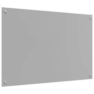 Vaaleanharmaa keittiön suojapaneeli Rusciuc 90x60x0.6cm