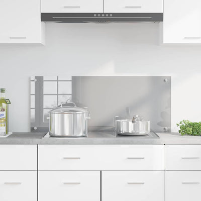 Vaaleanharmaa keittiön suojapaneeli Stavirii 100x40x0.6cm