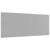 Keittiön välitila Vaaleanharmaa 100 x 40 cm karkaistu lasi