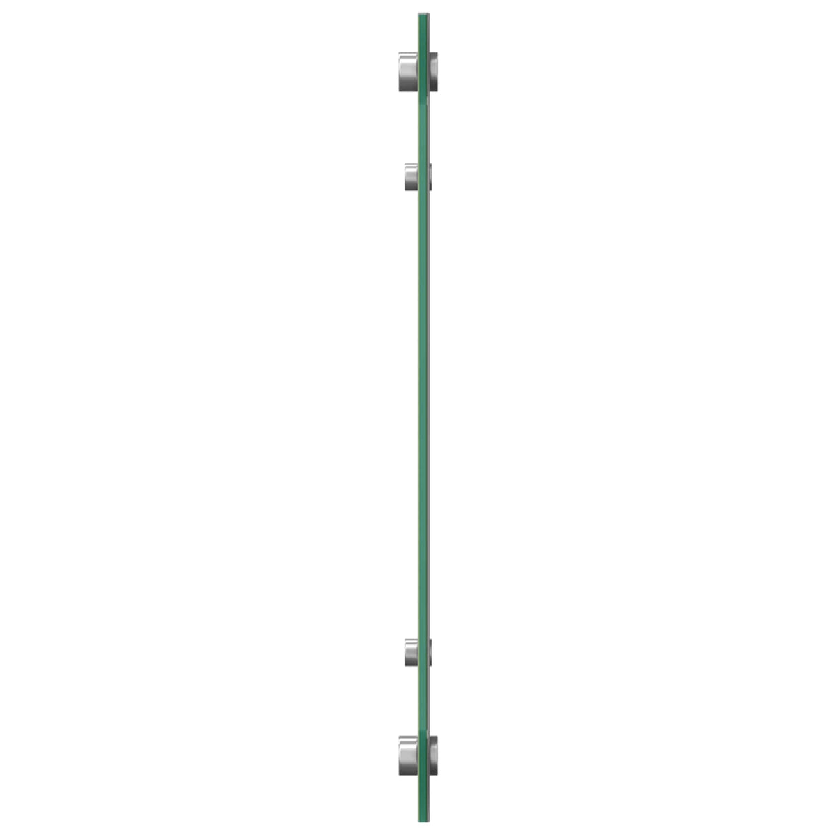 Keittiön välitila Vaaleanharmaa 100 x 40 cm karkaistu lasi