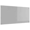 Vaaleanharmaa keittiön suojapaneeli Plesoiu 100x50x0.6cm