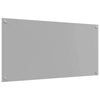 Vaaleanharmaa keittiön suojapaneeli Plesoiu 100x50x0.6cm