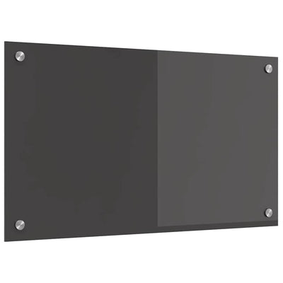 Tummanharmaa keittiön suojapaneeli Vittorino 70x40x0.6cm