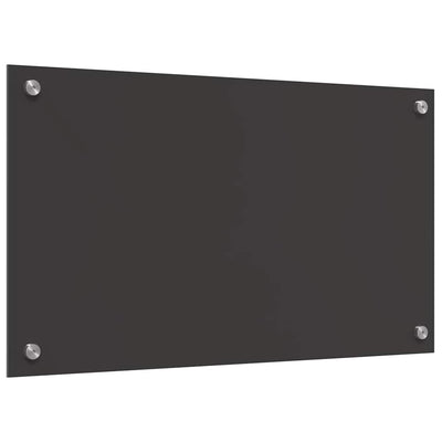 Tummanharmaa keittiön suojapaneeli Vittorino 70x40x0.6cm