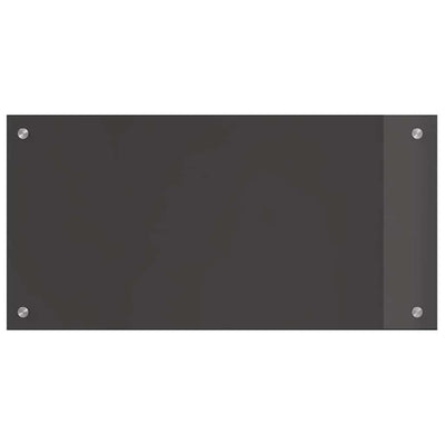 Tummanharmaa keittiön suojapaneeli Semion 80x40x0.6cm