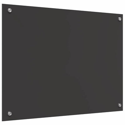 Tummanharmaa keittiön suojapaneeli Lige 80x60x0.6cm