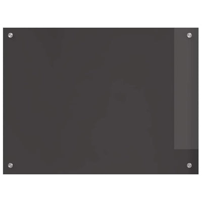 Tummanharmaa keittiön suojapaneeli Lige 80x60x0.6cm