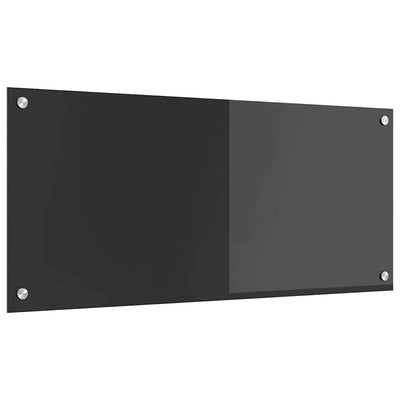 Tummanharmaa keittiön suojapaneeli Griselda 90x40x0.6cm