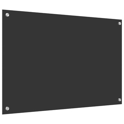 Tummanharmaa keittiön suojapaneeli Jirar 90x60x0.6cm