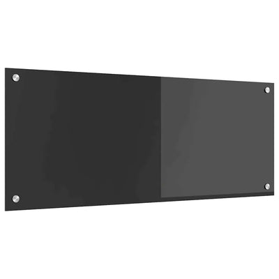 Tummanharmaa keittiön suojapaneeli Stavarachi 100x40x0.6cm