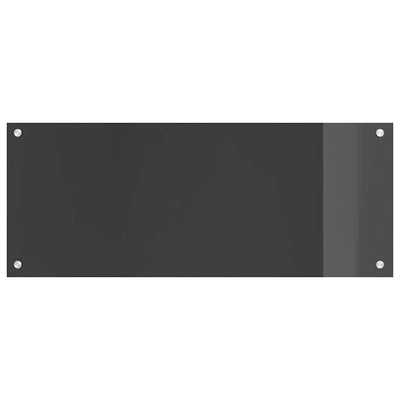 Tummanharmaa keittiön suojapaneeli Stavarachi 100x40x0.6cm