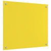 Keltainen keittiön suojapaneeli Kristel 70x60x0.6cm (karkaistu lasi)