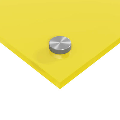 Keltainen keittiön suojapaneeli Haynalka 90x40x0.6cm (karkaistu lasi)