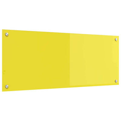 Keltainen keittiön suojapaneeli Onosim 100x40x0.6cm