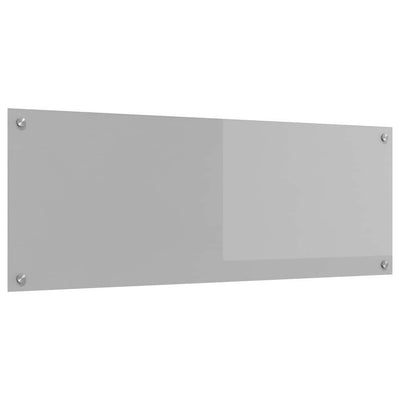 Vaaleanharmaa keittiön suojapaneeli Palace 110x40x0.6cm