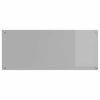 Vaaleanharmaa keittiön suojapaneeli Monika 120x50x0.6cm