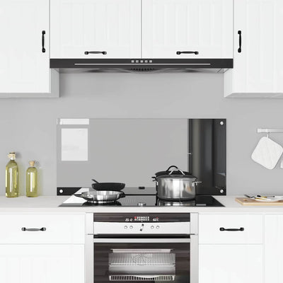 Tummanharmaa keittiön suojapaneeli Antonie 110x50x0.6cm