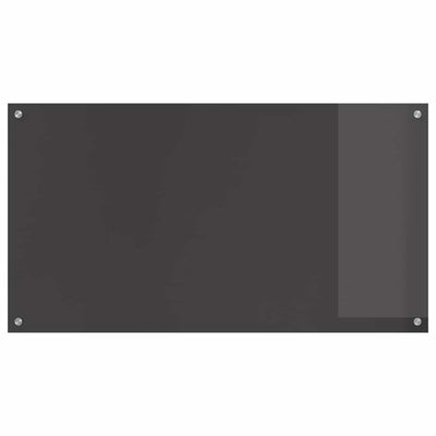 Tummanharmaa keittiön suojapaneeli Rendy 110x60x0.6cm