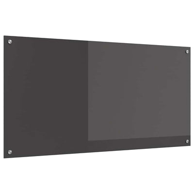 Tummanharmaa keittiön suojapaneeli Otocar 120x60x0.6cm