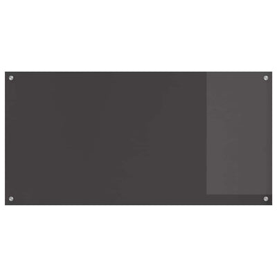 Tummanharmaa keittiön suojapaneeli Otocar 120x60x0.6cm