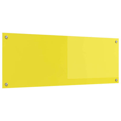 Keltainen keittiön suojapaneeli Mandra 110x40x0.6cm