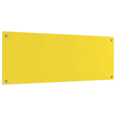 Keltainen keittiön suojapaneeli Mandra 110x40x0.6cm
