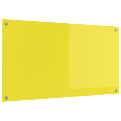 Keltainen keittiön suojapaneeli Bibire 110x60x0.6cm