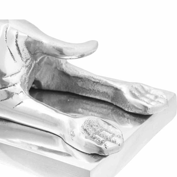 Kirjatuet 2 pcs Hopea 12 x 15 x 18 cm Alumiini