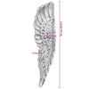 Siipiveistos 2 kpl Hopea 31 x 5 x 91 cm Alumiini