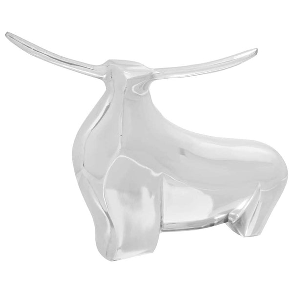 Härkäveistos Hopea 37 x 44 x 17 cm Alumiini