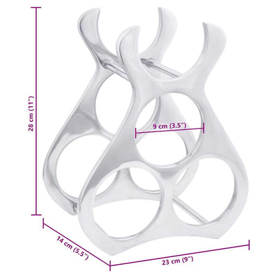 Hopea viinipukki Crisant 23x14x28cm (alumiini)