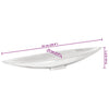 Fruit Basket Hopea 53 x 9 x 10 cm Alumiini