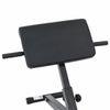 Hyperextension penkki Musta 100,5 x 70 x 78 cm