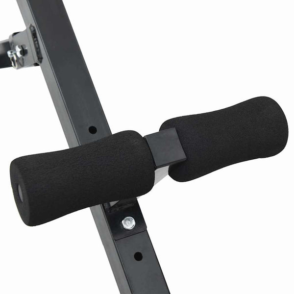 Hyperextension penkki Musta 100,5 x 70 x 78 cm